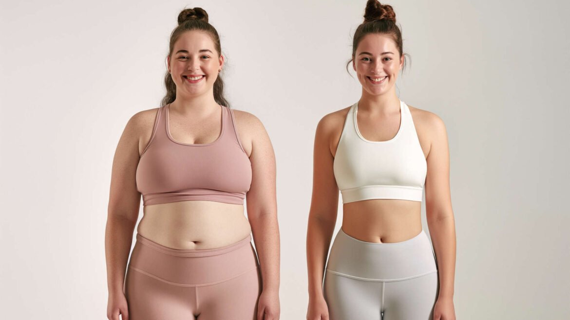 Before and after transformation results from the Switch-On Diet